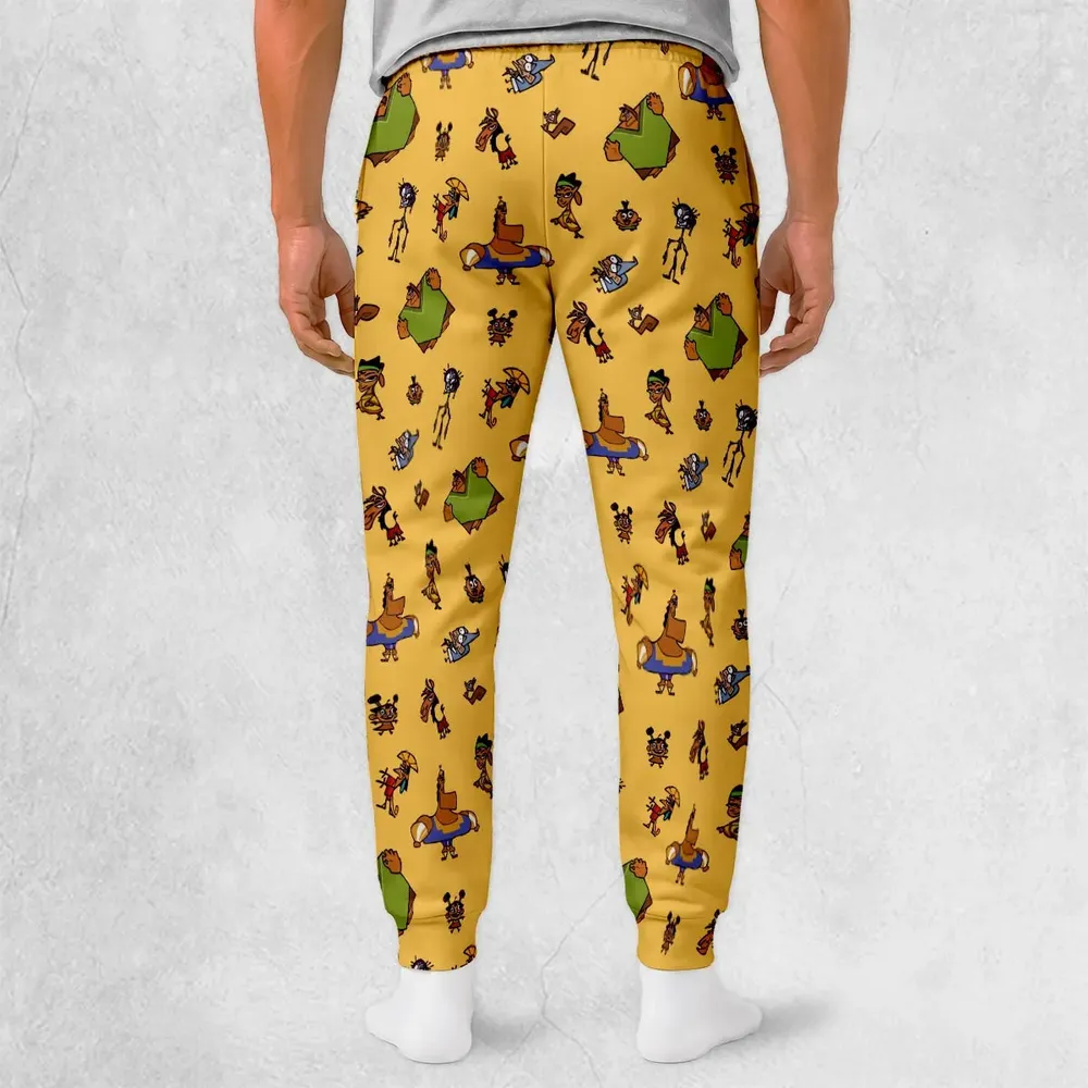 Groovy Threads The Emperor's New Groove Sweatpants - 2