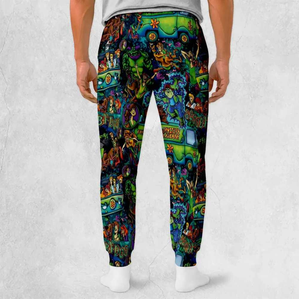 Monsters Mayhem and The Mystery Machine Scooby Doo Sweatpants - 2