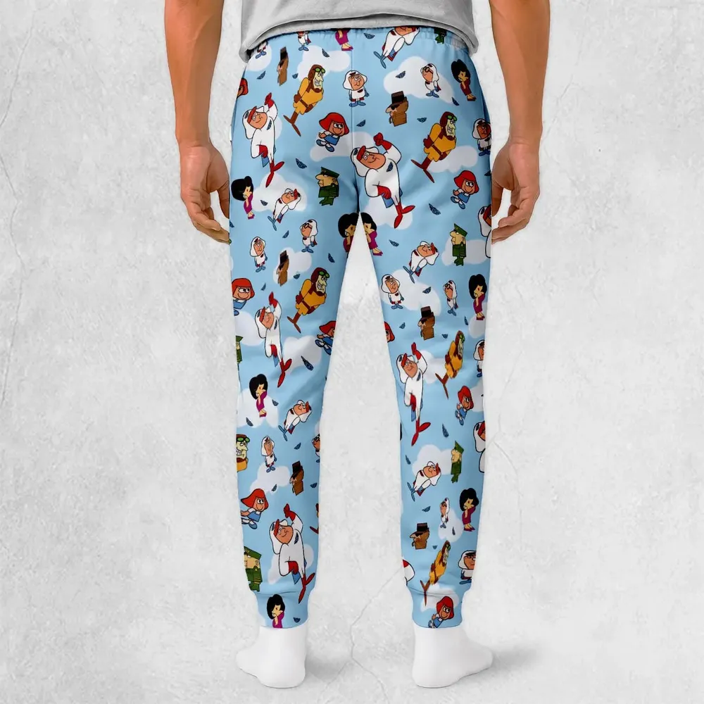Roger Ramjet Characters Sweatpants - 2