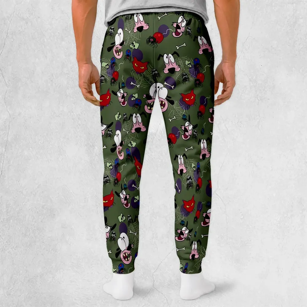 Toon Terror Courage The Cowardly Dog Sweatpants - 2