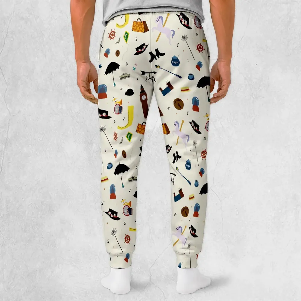 Cherry Tree Lane Style Mary Poppins Sweatpants - 2