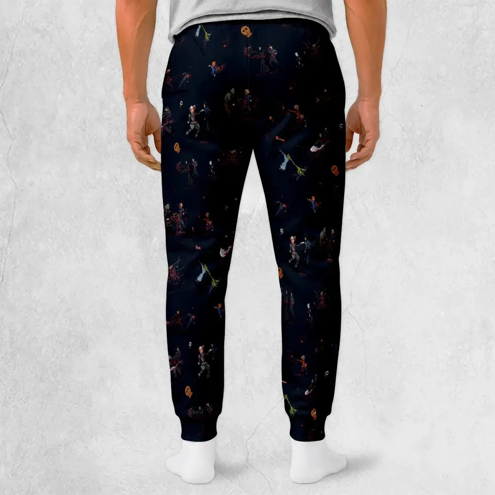 Slashers Assemble Horror Characters Sweatpants - 2