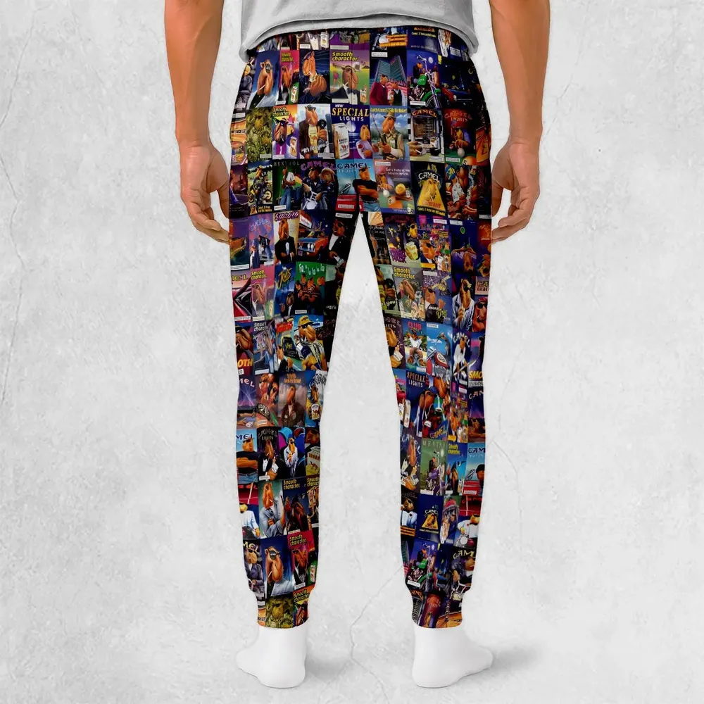 Cigarette Ad Nostalgia Joe Camel Sweatpants - 2