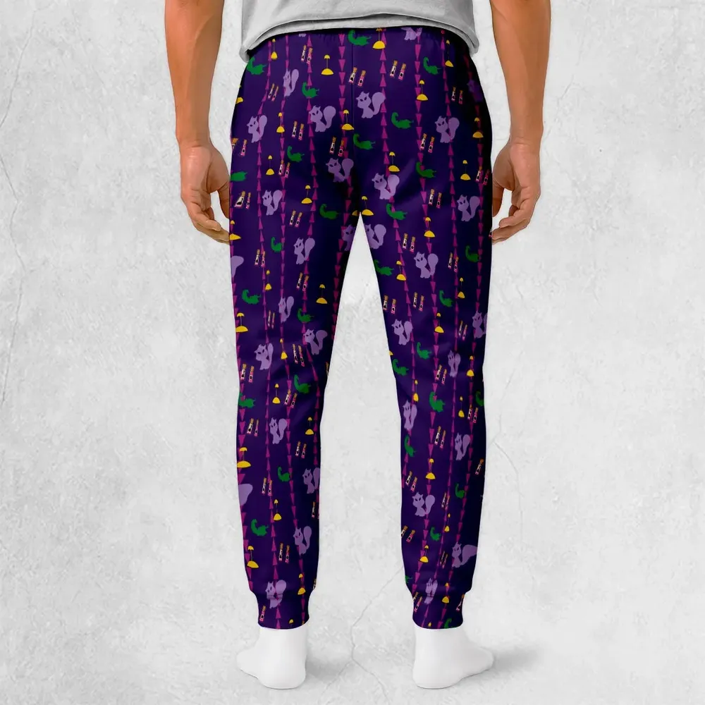 Yzma and Kronk Pattern The Emperor's New Groove Sweatpants - 2