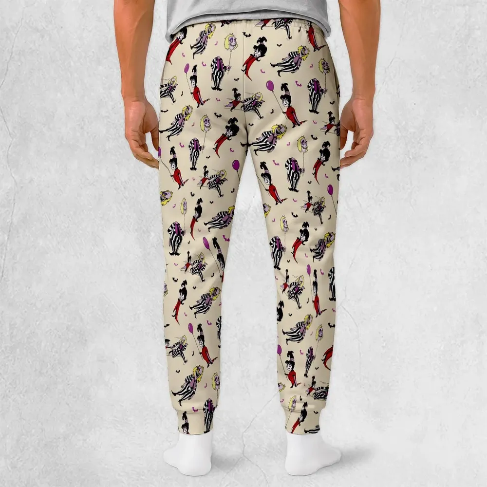 Cartoon Creep Beetlejuice Sweatpants - 2