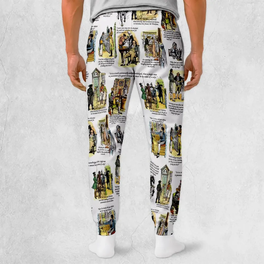 Scenes From Pride And Prejudice Sweatpants - 2