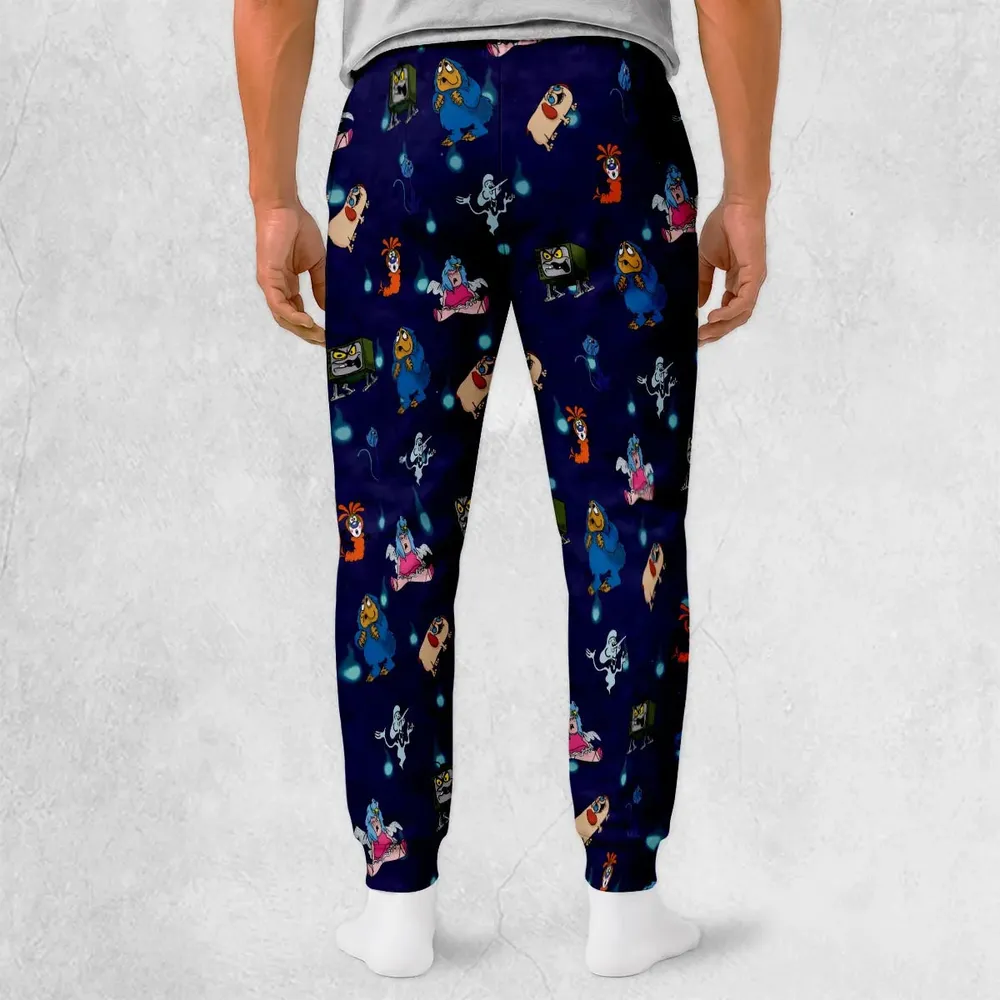 Willo The Wisp Retro Cartoon Sweatpants - 2