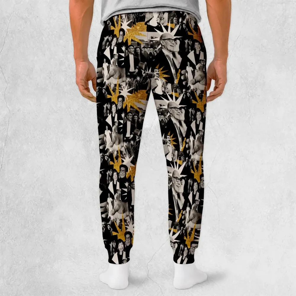 Groucho Marx and “the Girl” Decades His Junior Sweatpants - 2