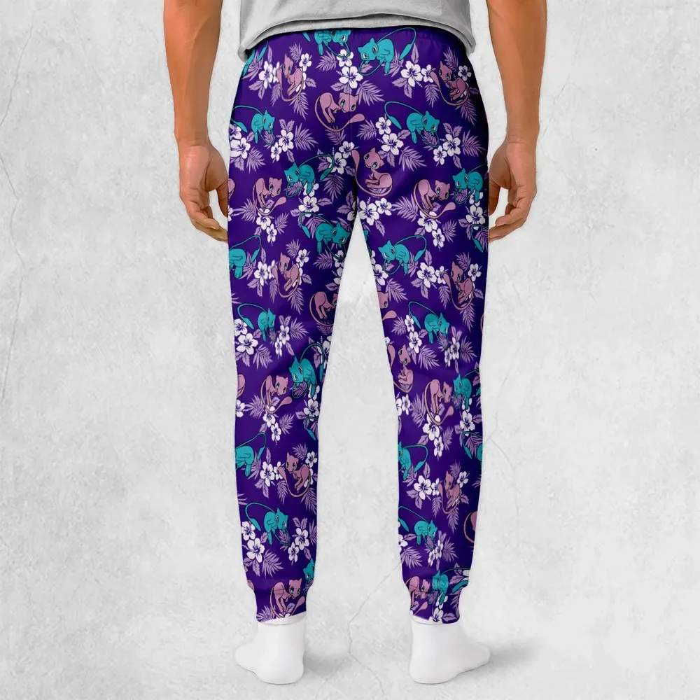 Mewtwo Tropical Flower Sweatpants - 2