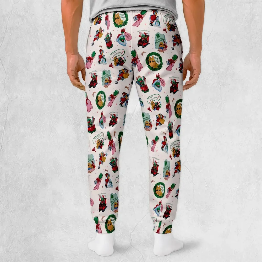 Green Christmas The Muppets Sweatpants - 2