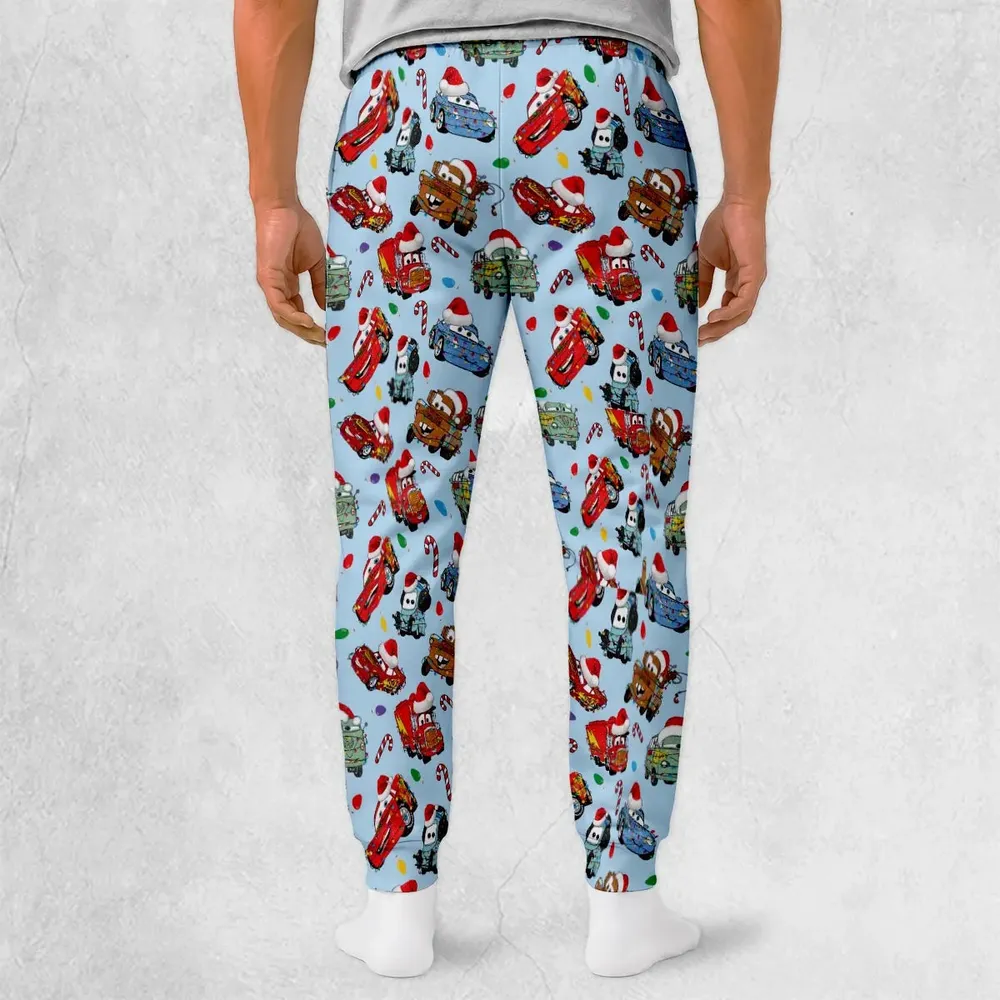 Christmas Cars Cars Toon Sweatpants - 2