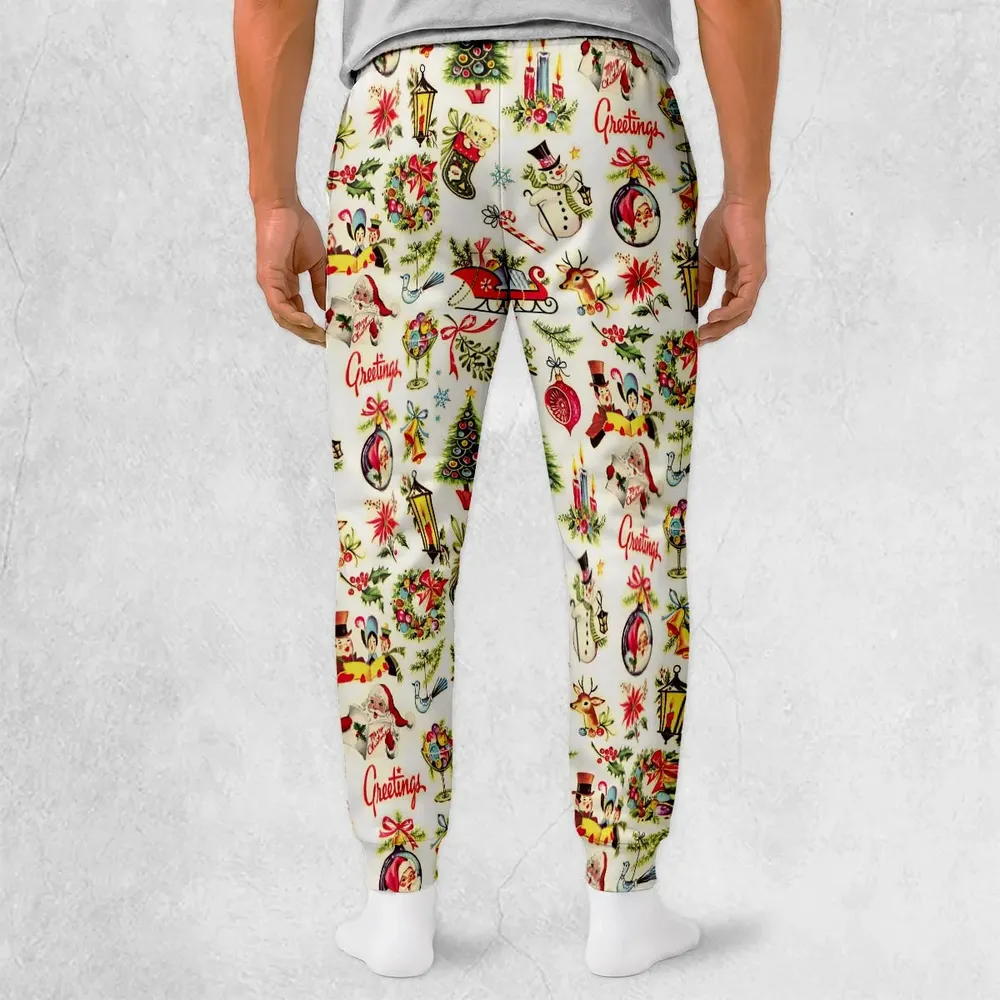 Vintage Christmas Victoria Sweatpants - 2