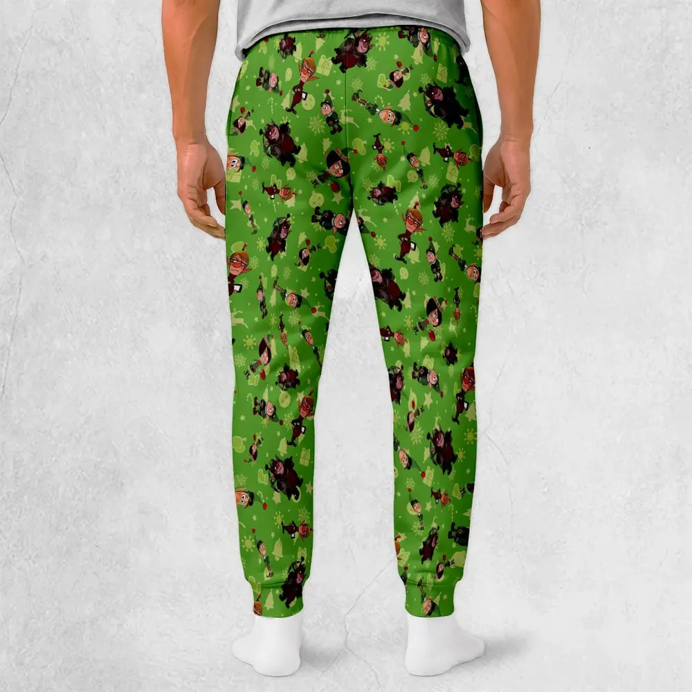 Elite Christmas Prep Elf Squad Sweatpants - 2