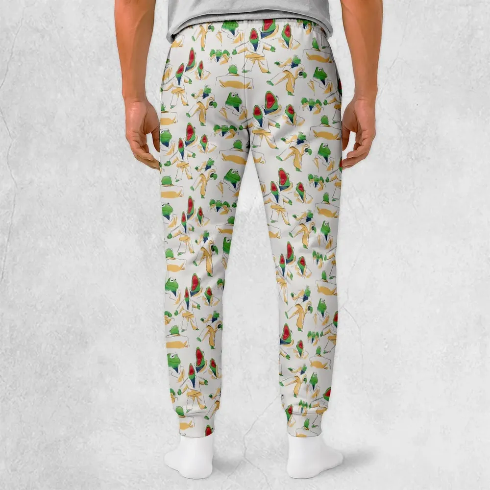 Kermit wearing big suit Sweatpants - 2