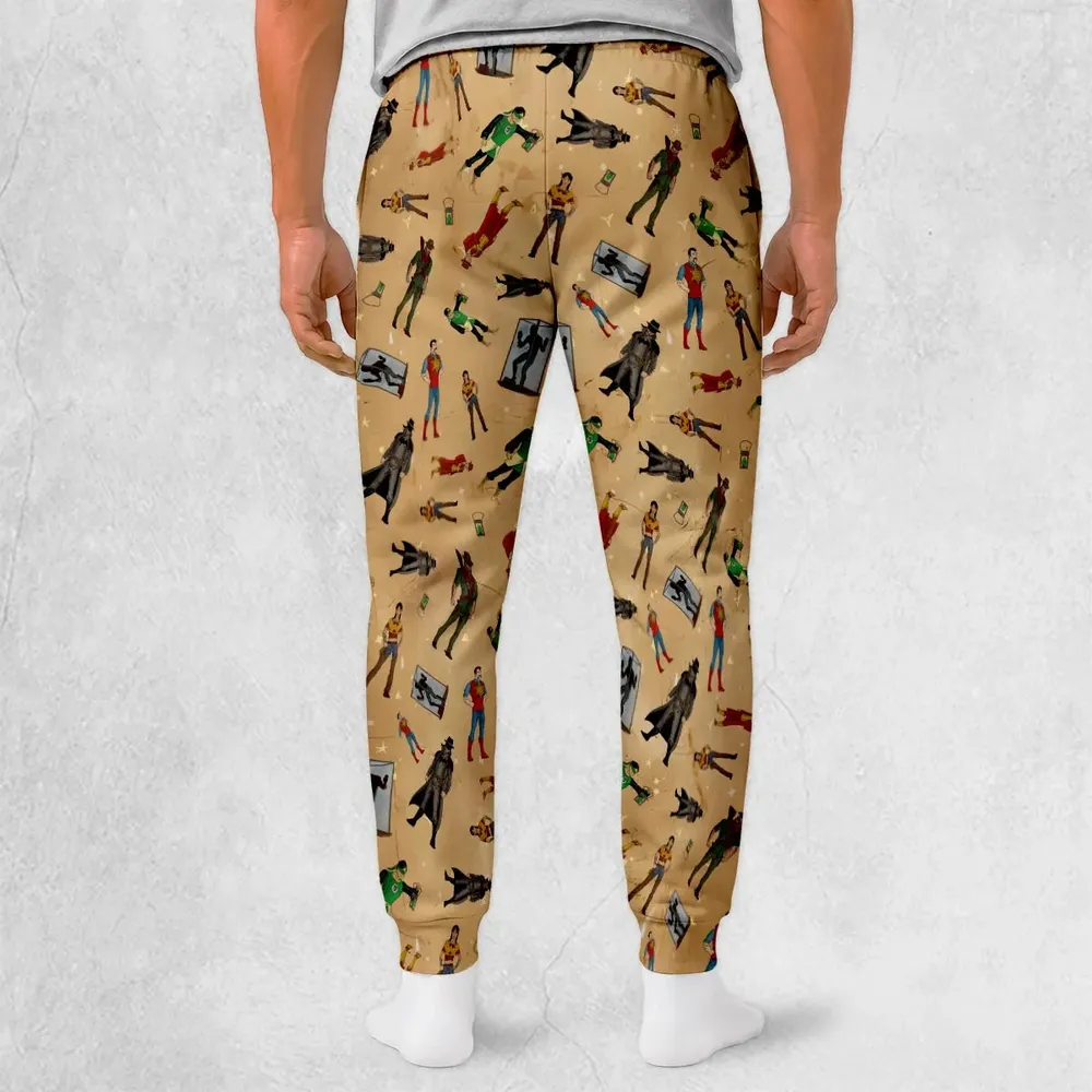 Comic Culture Justice League Sweatpants - 2