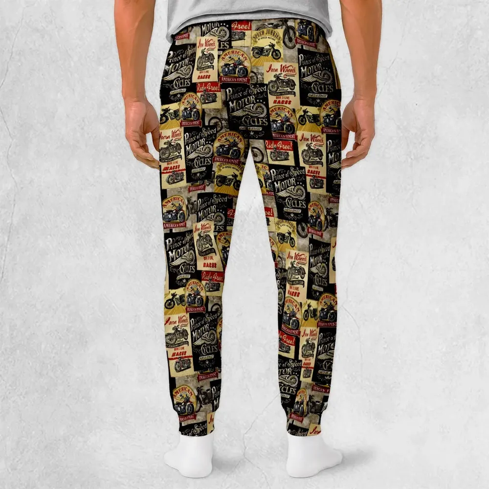 Vintage Motorcycle Sweatpants - 2