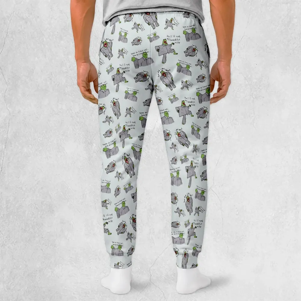 Frog Got No Clue Where He Is Sweatpants - 2