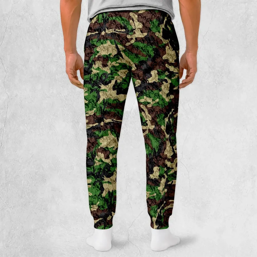 You can't see him (camouflage) Sweatpants - 2