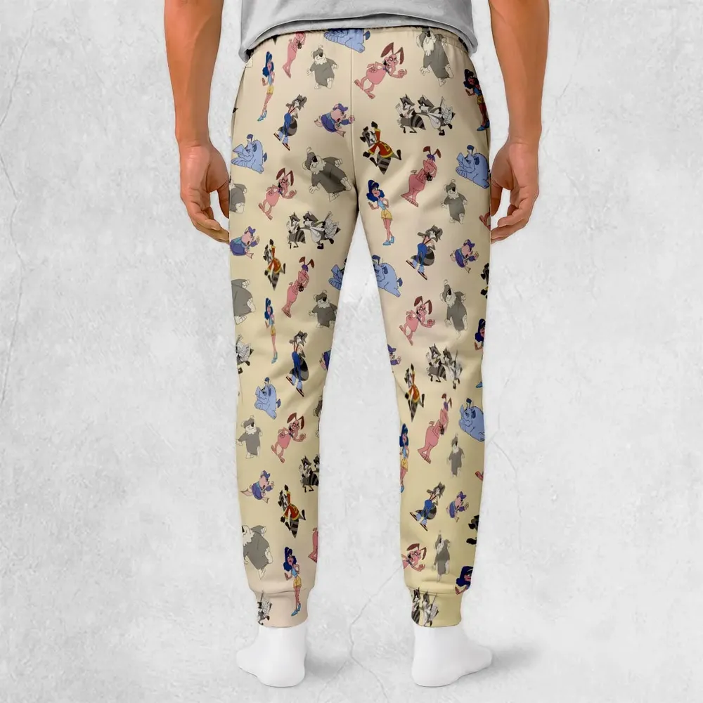 Cartoon Nostalgia The Raccoons Sweatpants - 2