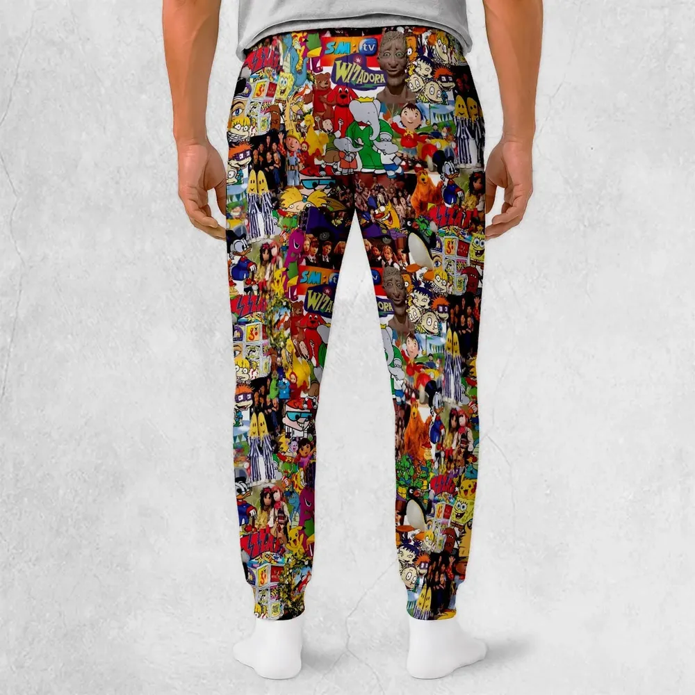 90s Children TV Shows Sweatpants - 2