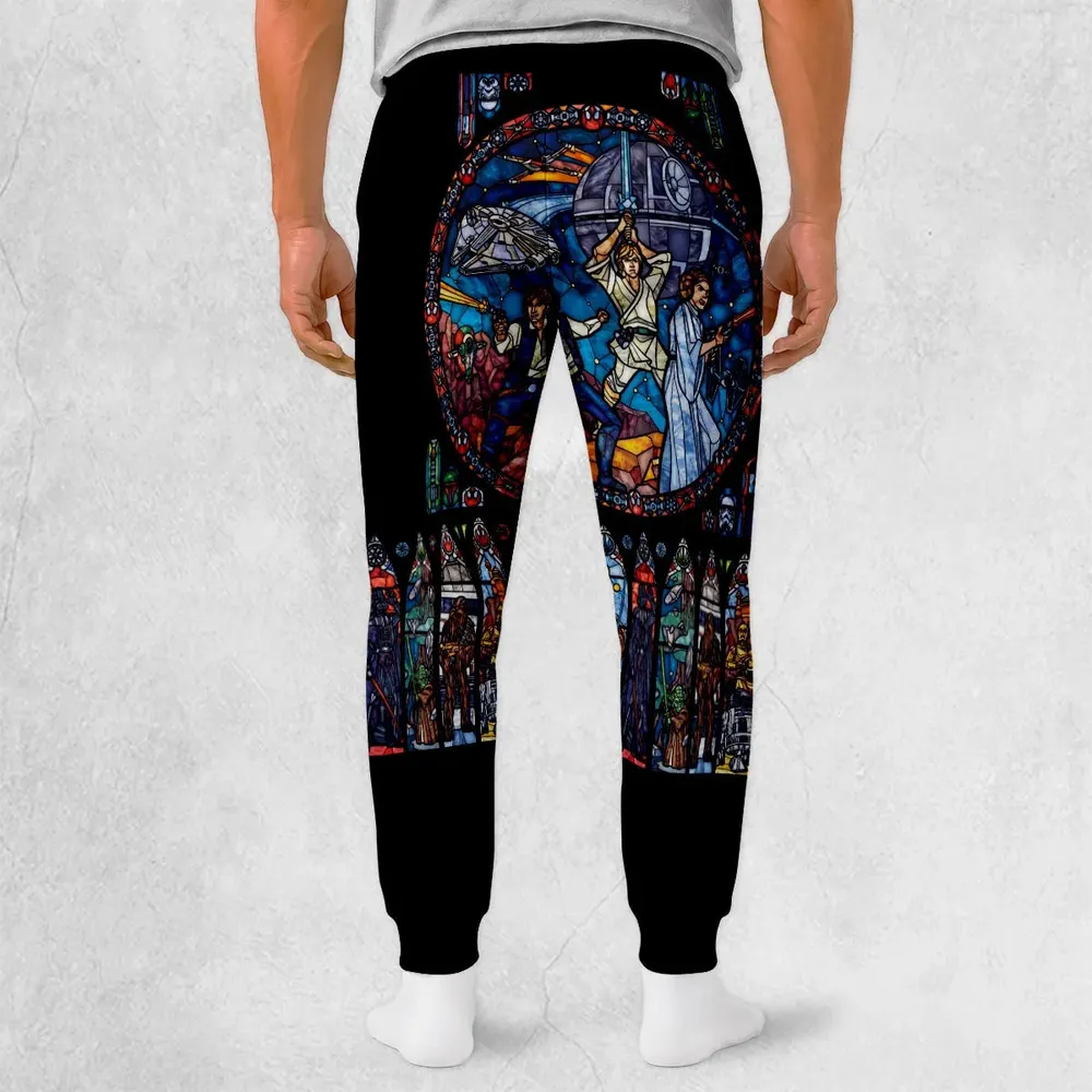 Star Stained Glass Sweatpants - 2