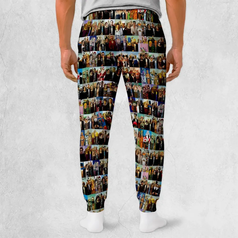 Pop Culture Mashup American Gothic Sweatpants - 2