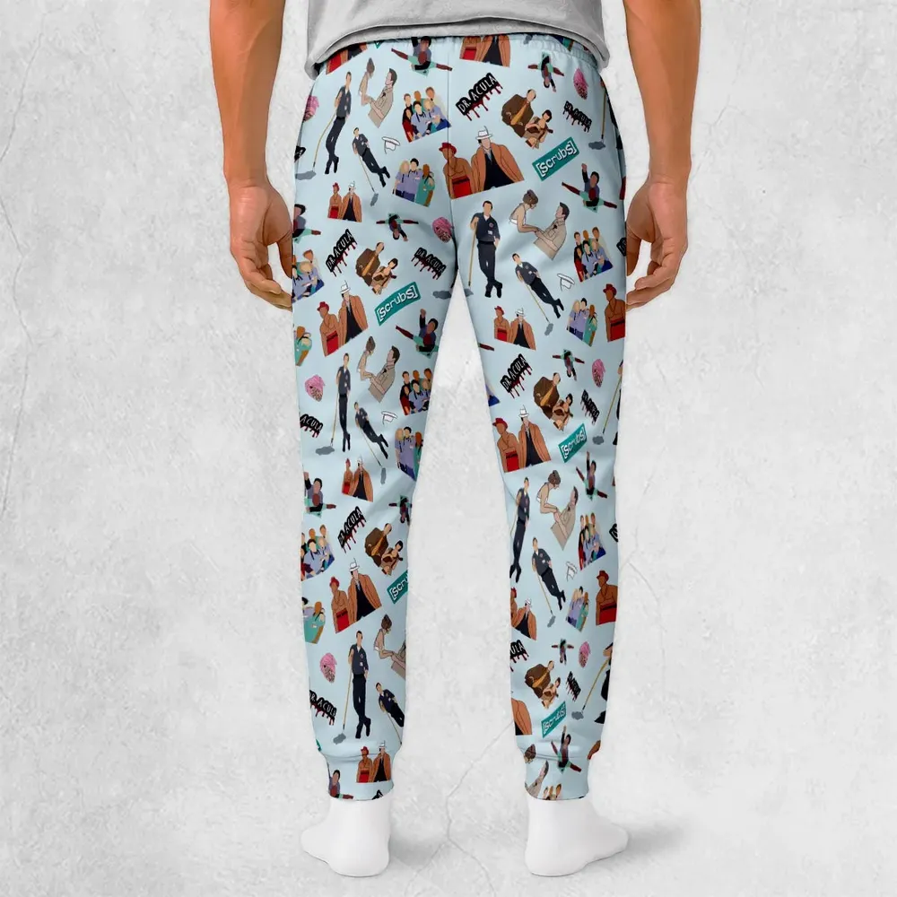 Retro TV Scrubs Sweatpants - 2