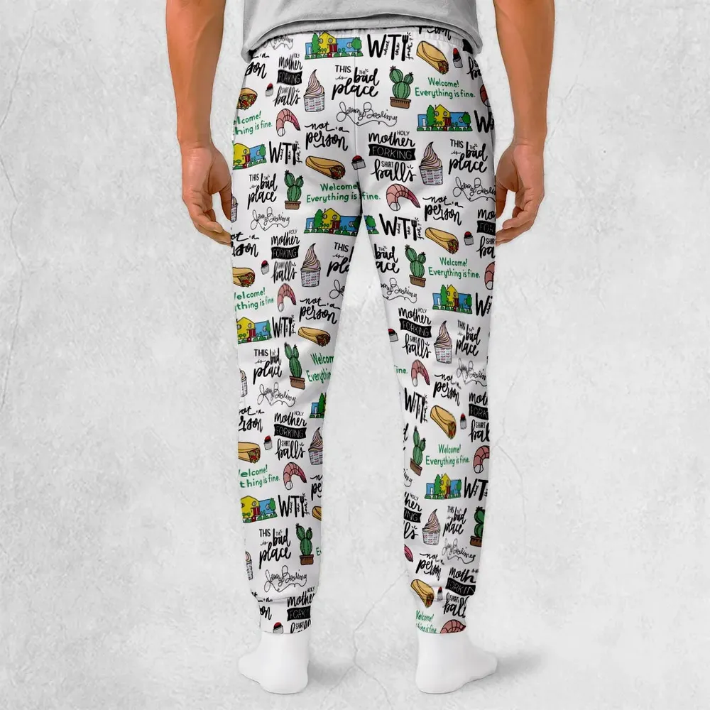 Forking Awesome The Good Place Sweatpants - 2