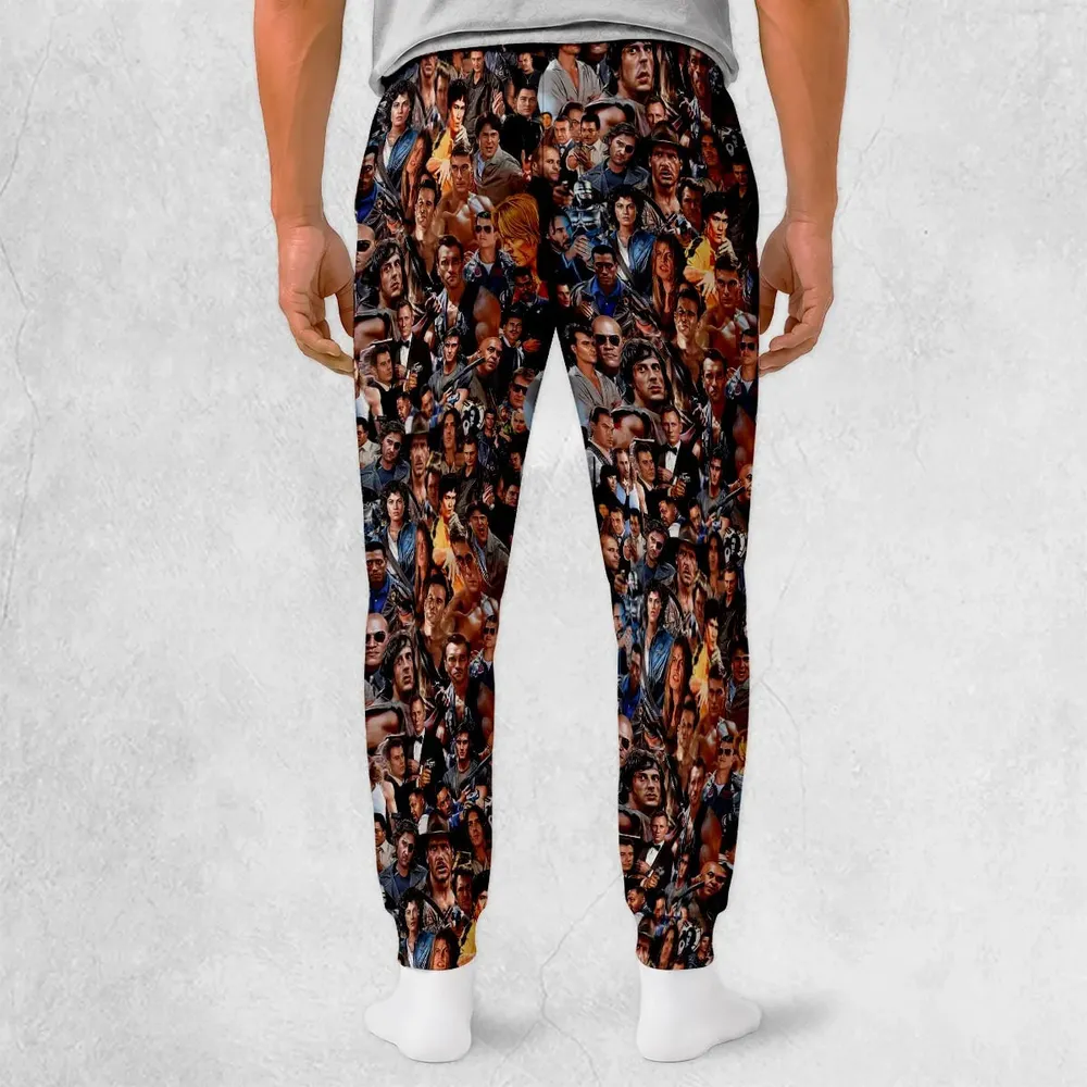 Action Hero Bullet Portrait Sweatpants - 2