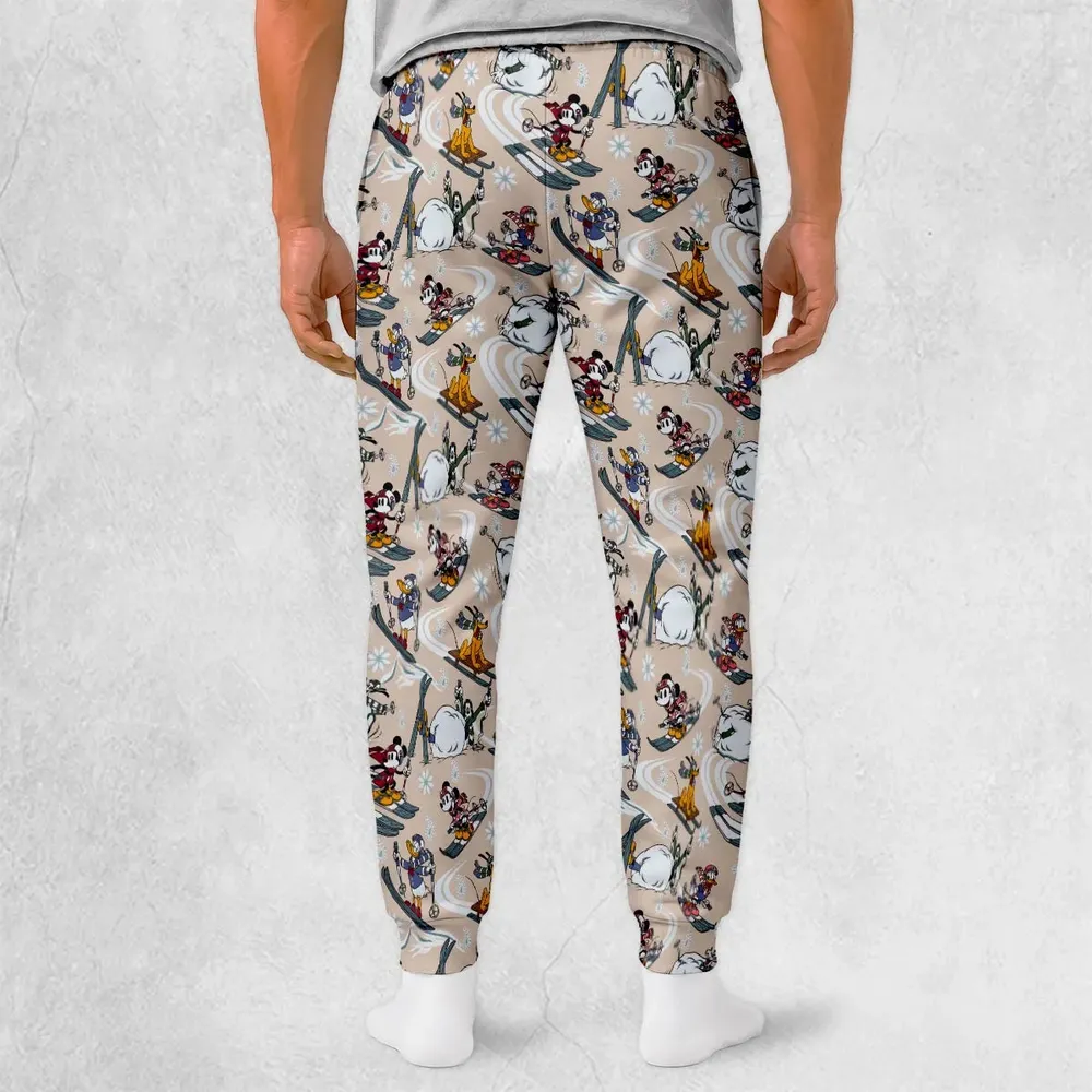 Winter Cartoon Sports Sweatpants - 2