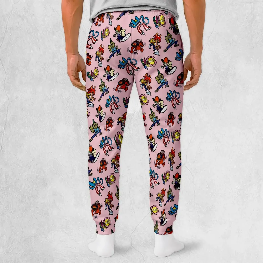 Retro Gaming Parappa Gang Sweatpants - 2