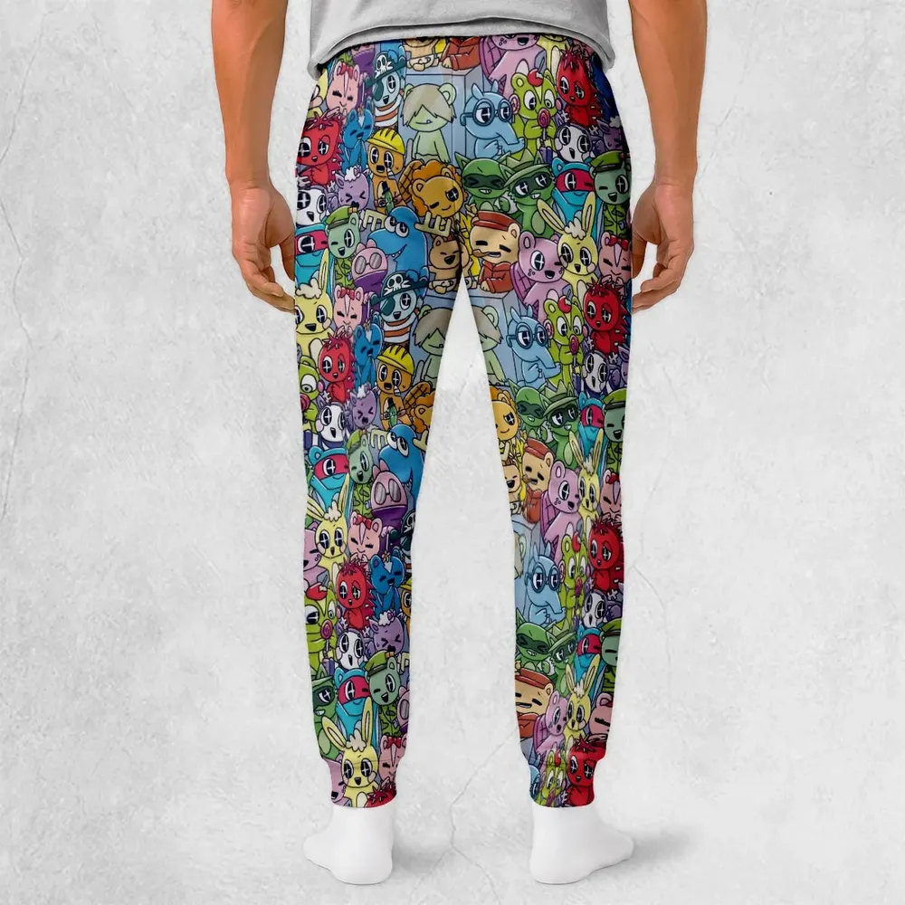 Happy Vibes Happy Tree Friends Sweatpants - 2