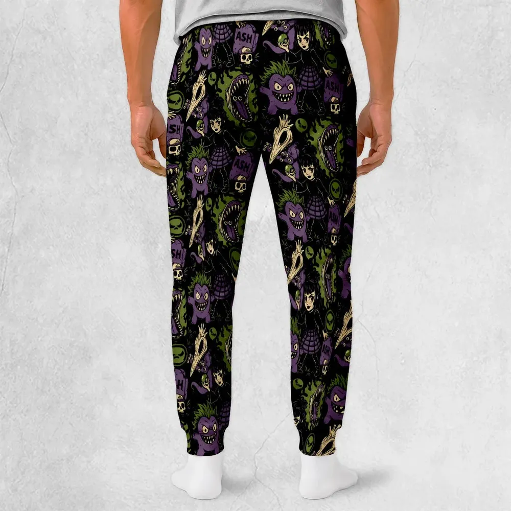 Ghost Monster Movie Game Trainer Sweatpants - 2