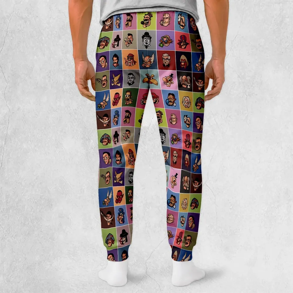 Movember Famous Mustaches Sweatpants - 2