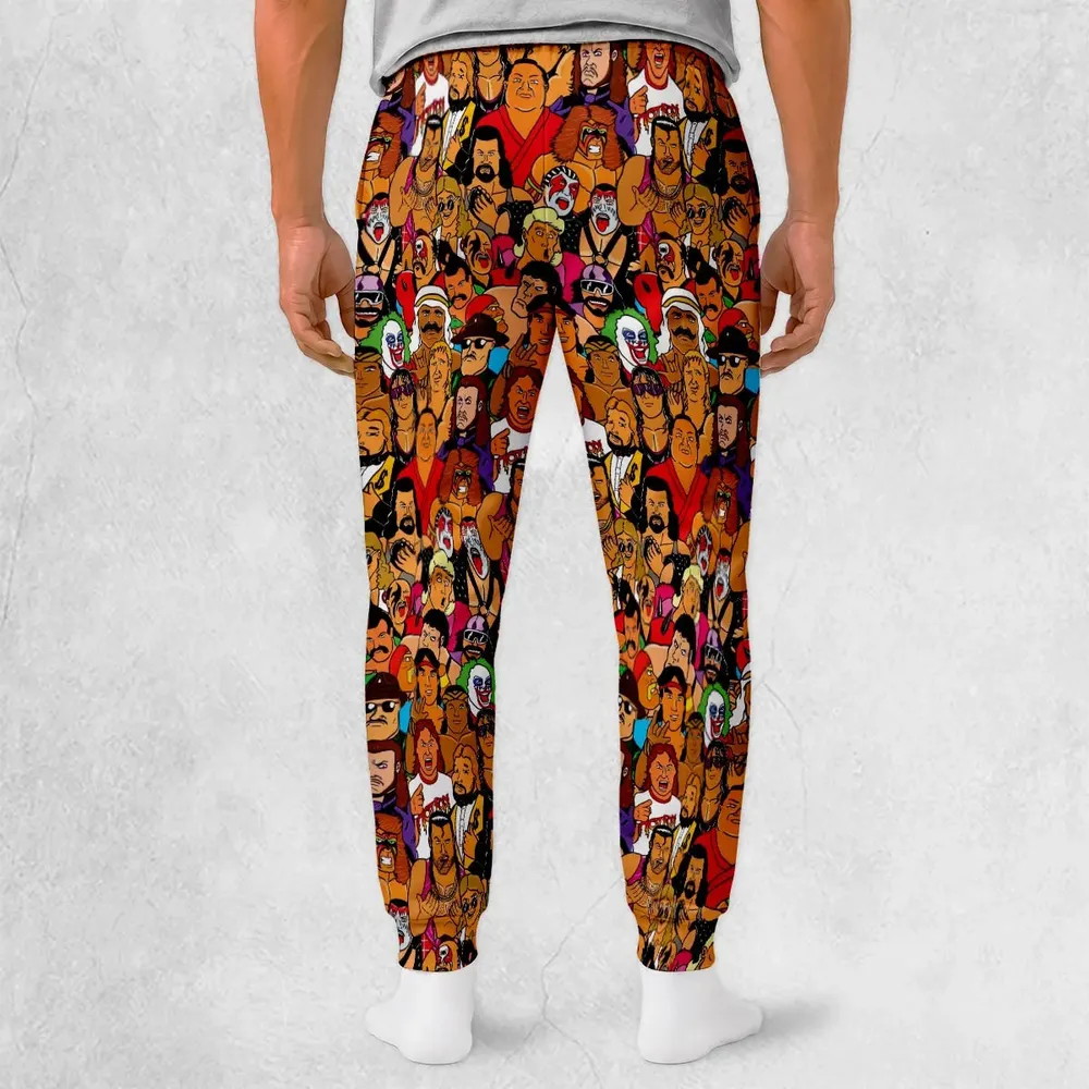 Classic WWF Cartoon Sweatpants - 2