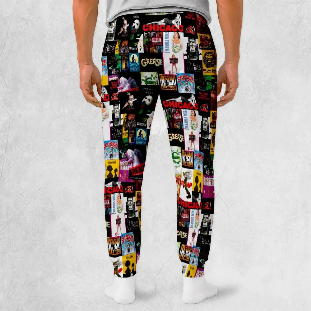 Broadway Musical Collage Sweatpants - 2