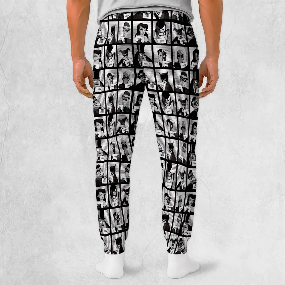 Bat Villains Jail Sweatpants - 2