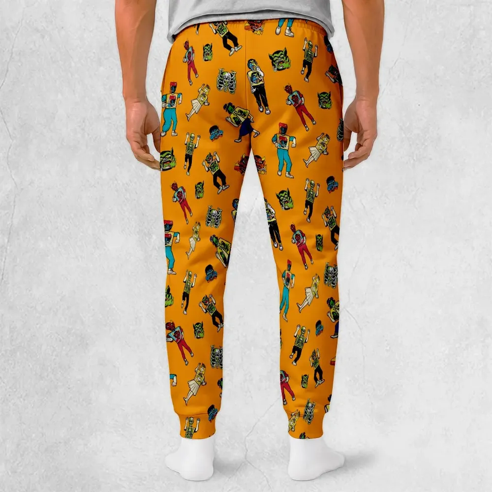 Trick-or-treat memories stitched Sweatpants - 2