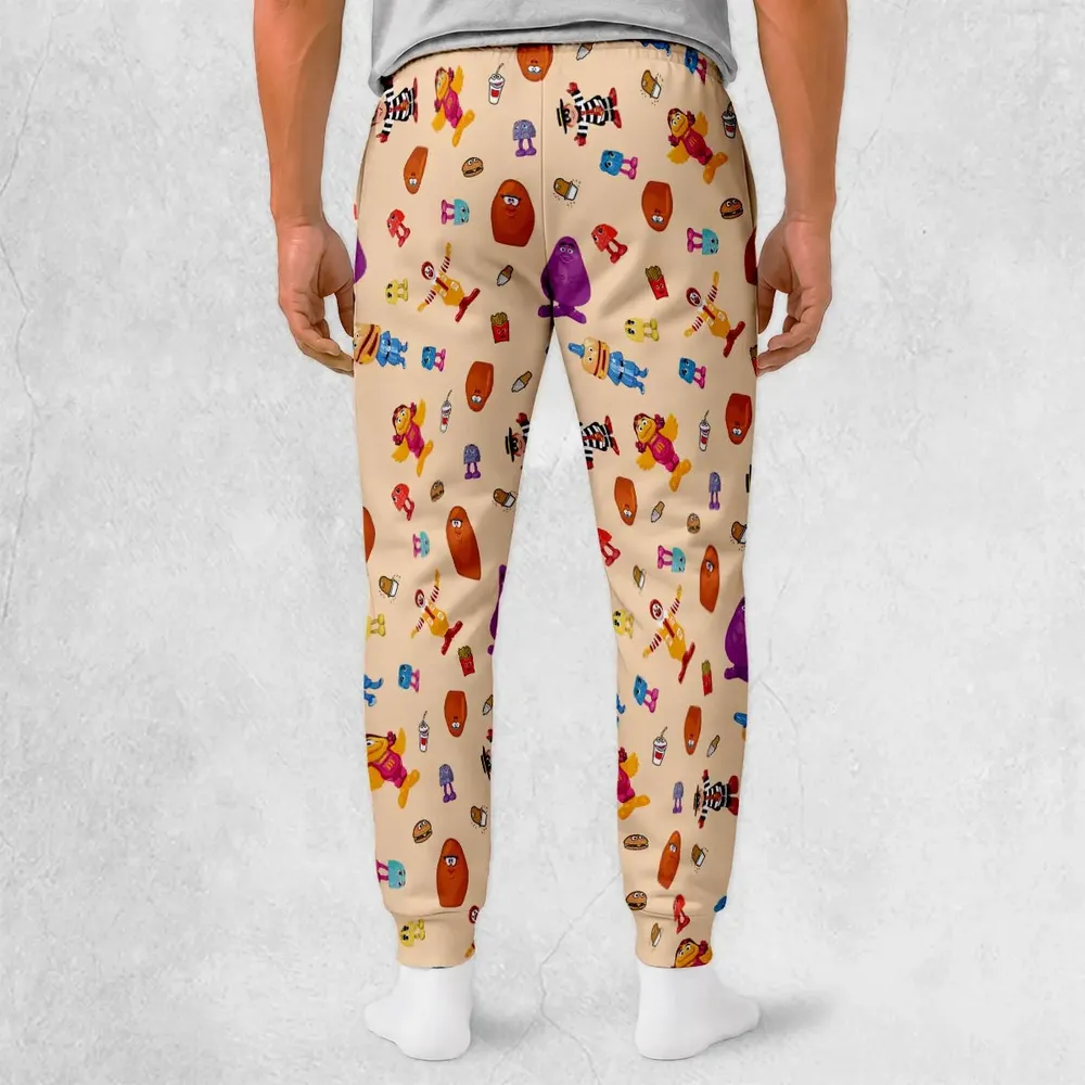 Mcdonalds Vintage Characters Toys Sweatpants - 2