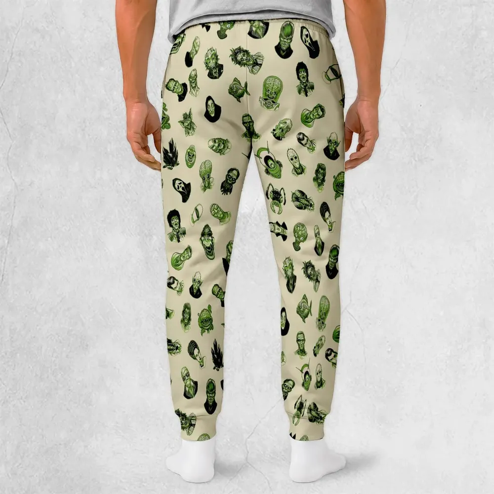 Monster Party Halloween Sweatpants - 2