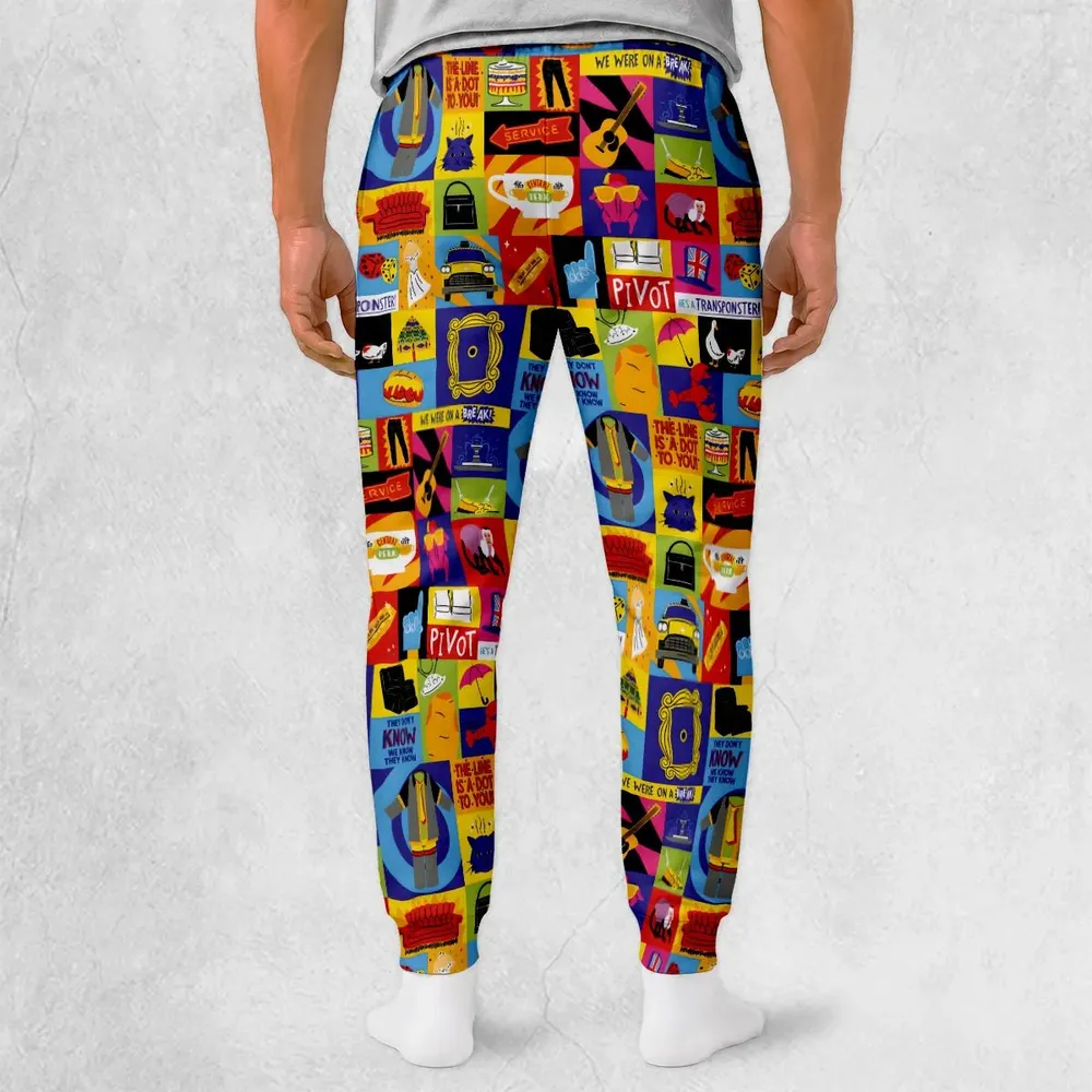 Iconic Friends Pattern Sweatpants - 2