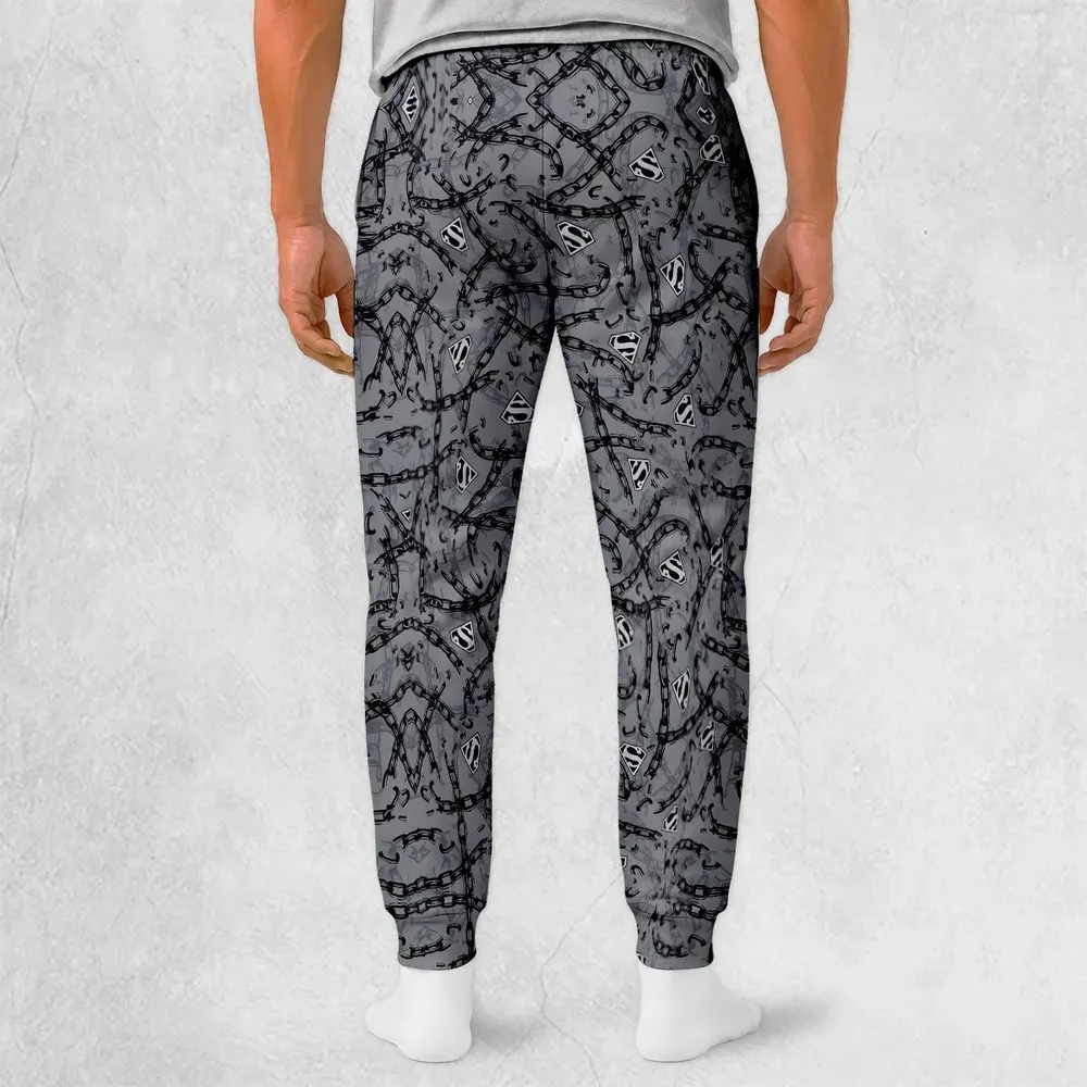 Superman Minimal Pattern Sweatpants - 2