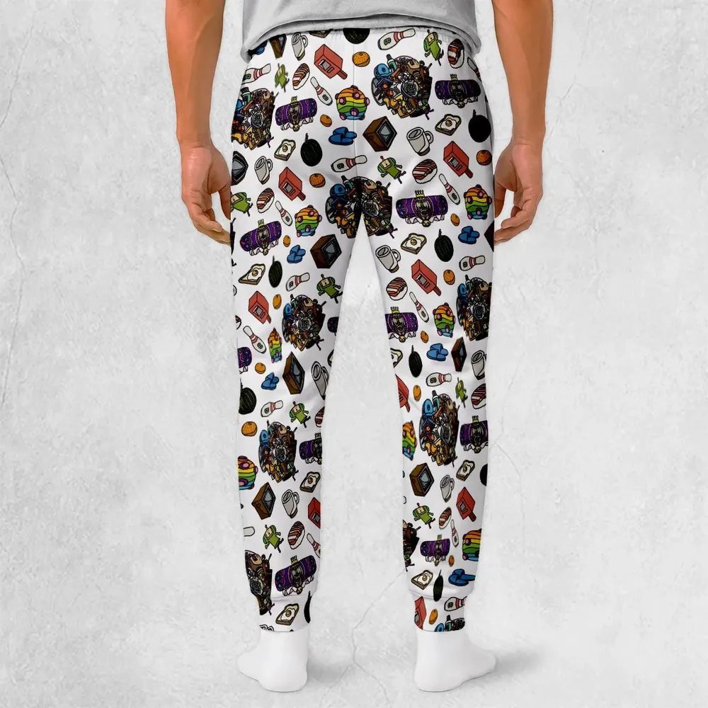 Sticky rolling ball Sweatpants - 2