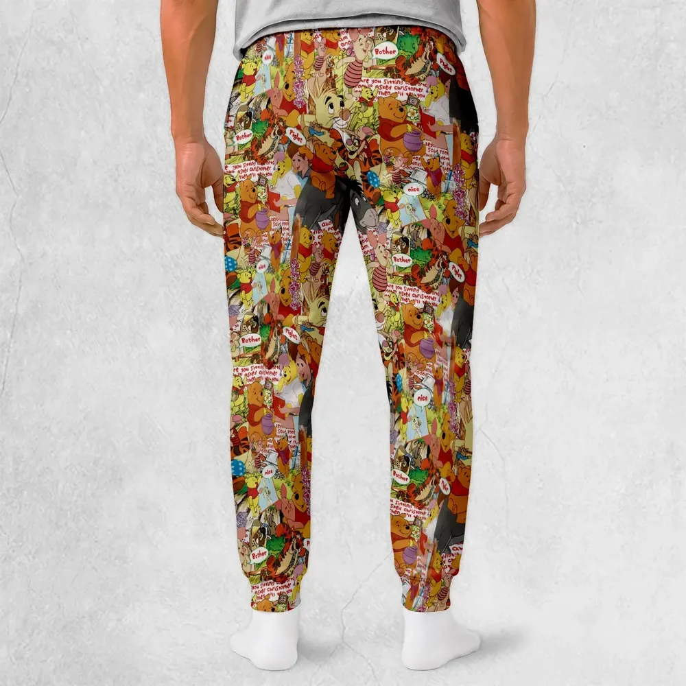 Happy Vibes Winnie The Pooh Sweatpants - 2