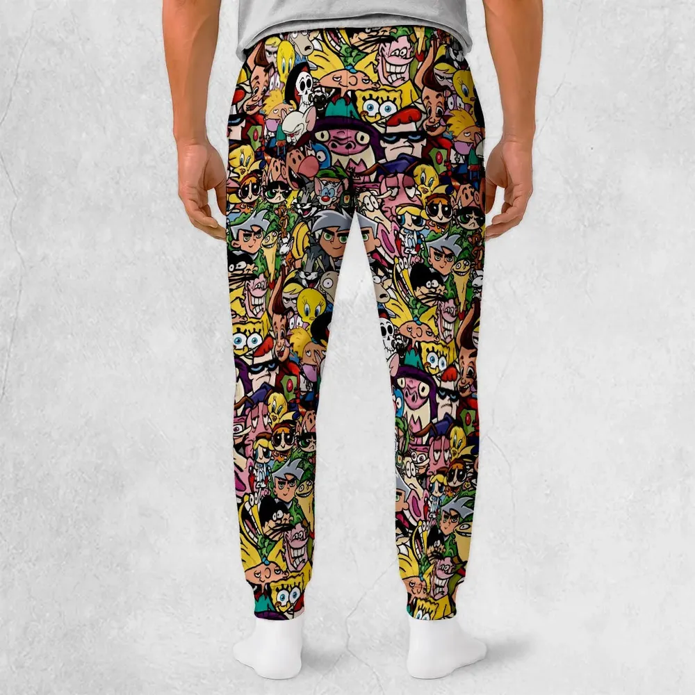 90's Nostalgia Montage Sweatpants - 2