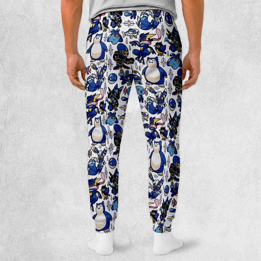 Water Type Pokemon Sweatpants - 2