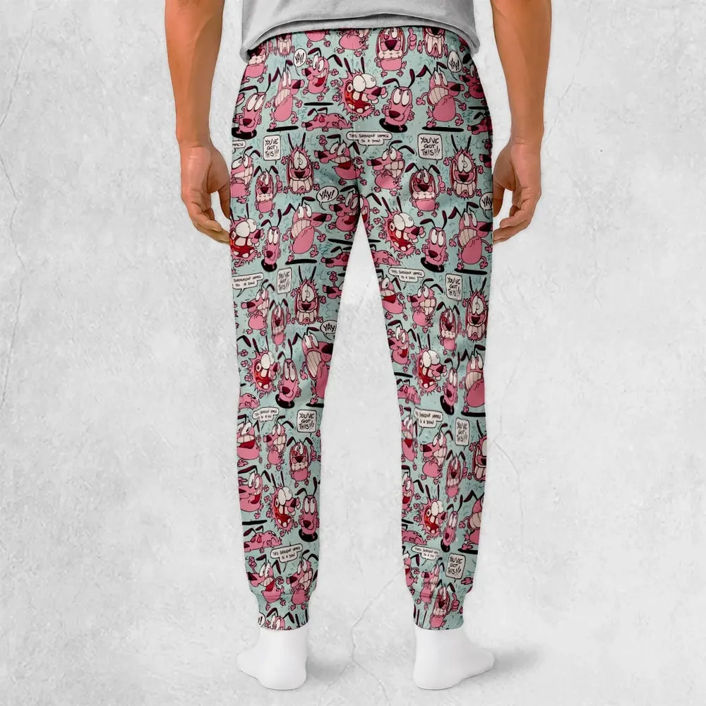 Spooky Fun Courage the Cowardly Dog Sweatpants - 2