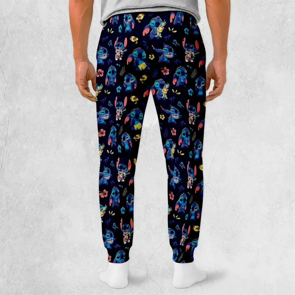 Tropical pattern Sweatpants - 2