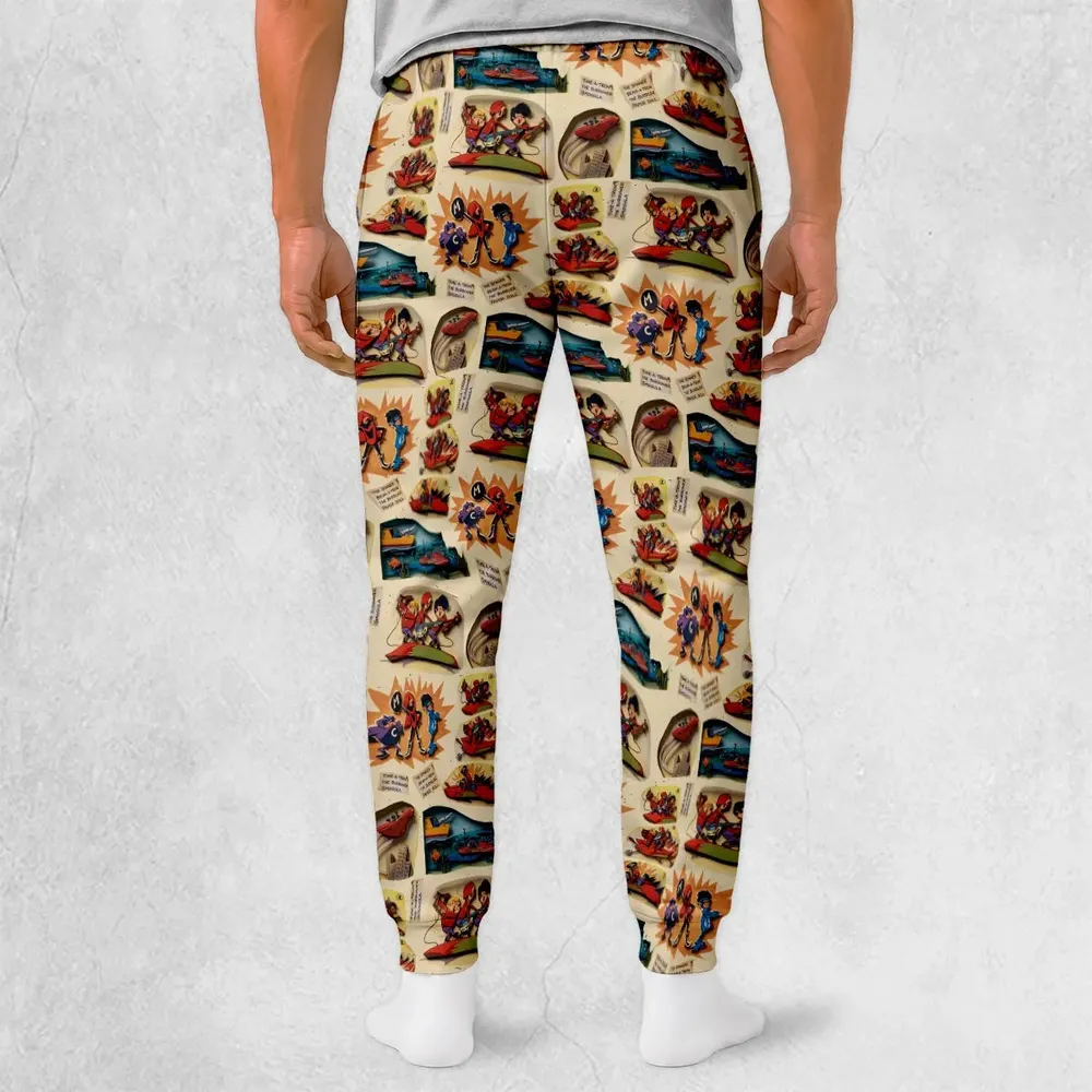 Retro Cartoons The Impossibles Sweatpants - 2