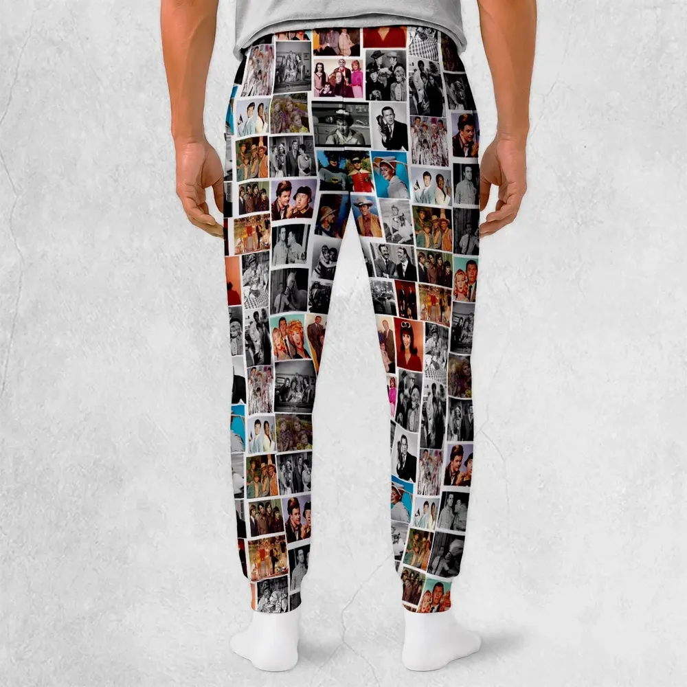 Collage of 1960's TV shows Sweatpants - 2